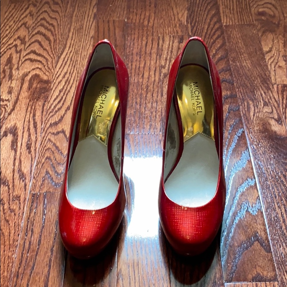 Michael Michael Kors Red Heels size 7